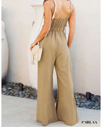 Combinaison Femme Chic Décolleté en V
