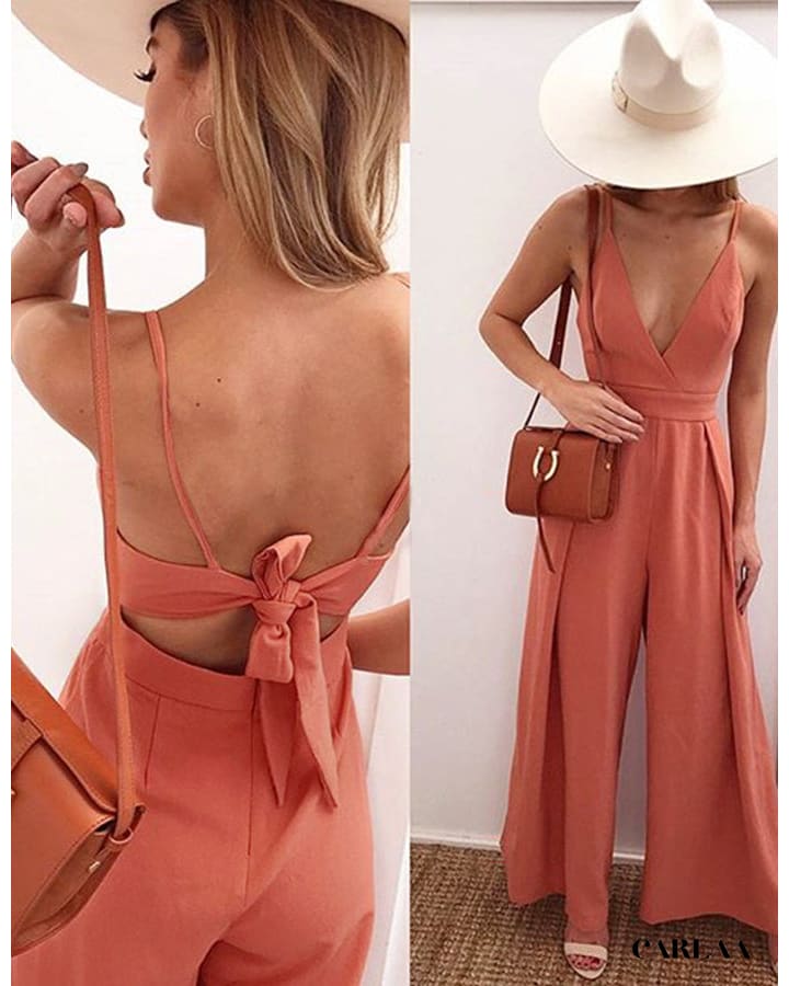 Combinaison Femme Chic Dos Nu