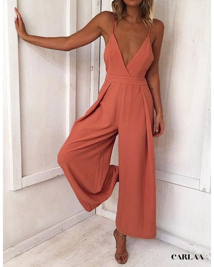 Combinaison Femme Chic Dos Nu - 1