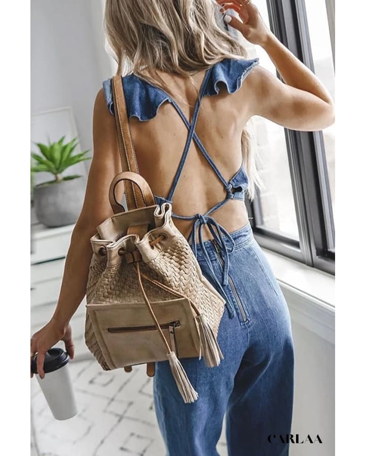 Women's Denim Jumpsuit