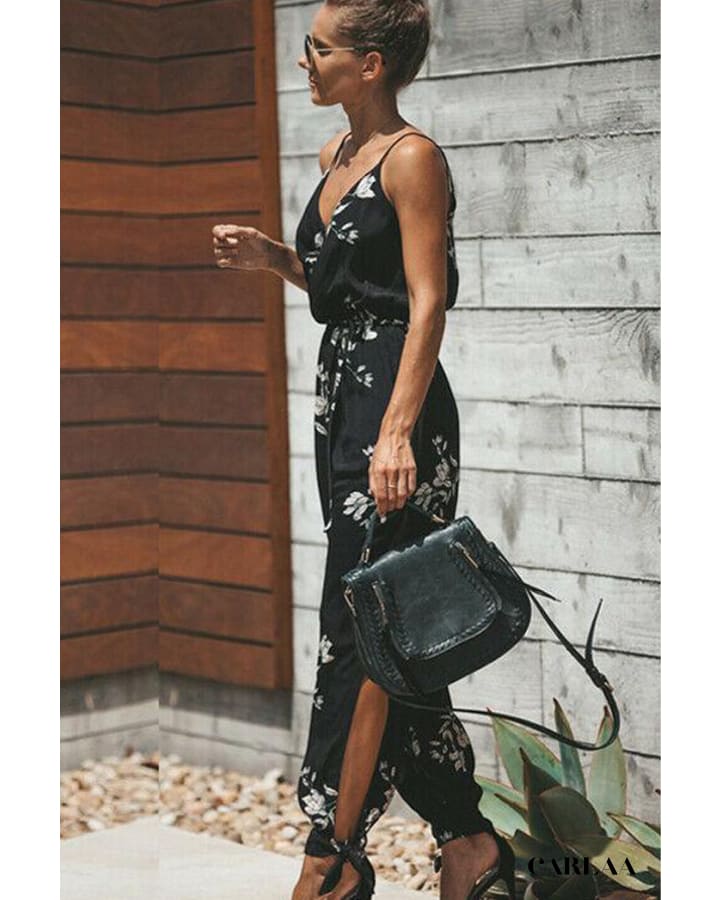 Combinaison Femme Fleurie Décontracté