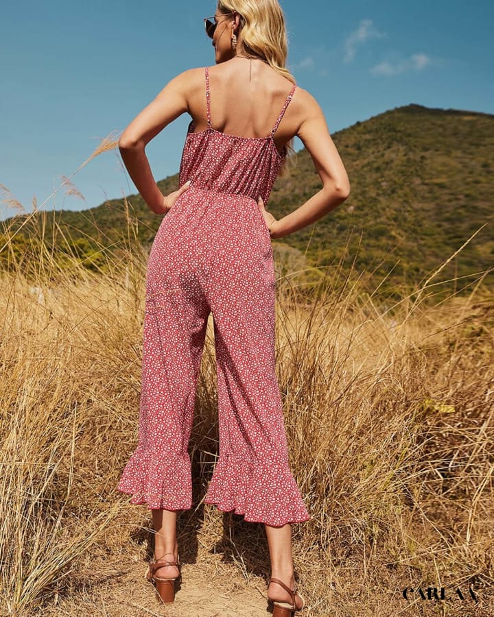 Women's Flowy Summer Jumpsuit