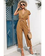 Women's Brown Jumpsuit