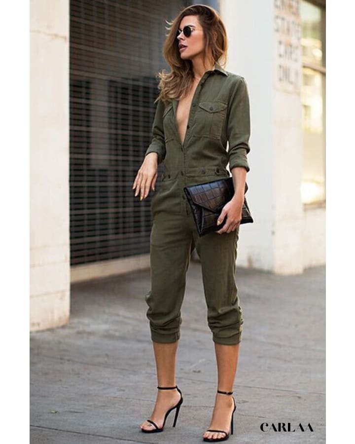 Combinaison Femme Militaire
