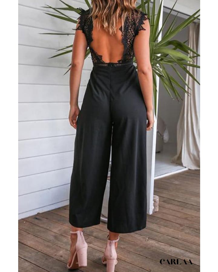 Sexy Black Jumpsuit for Women