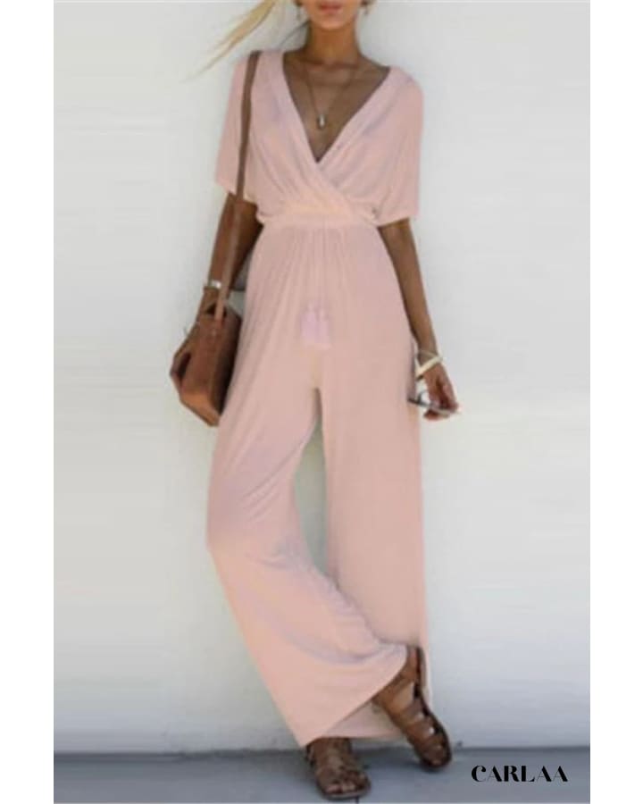 Combinaison Femme Été rose