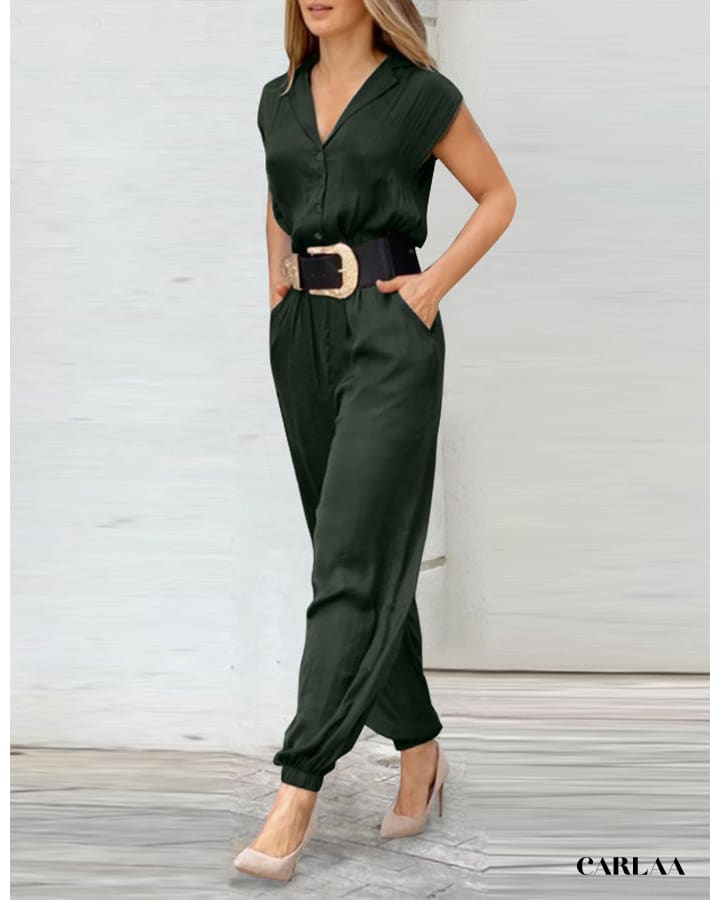 Girls' Chic Jumpsuit
