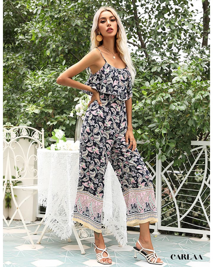 Floral Jumpsuit