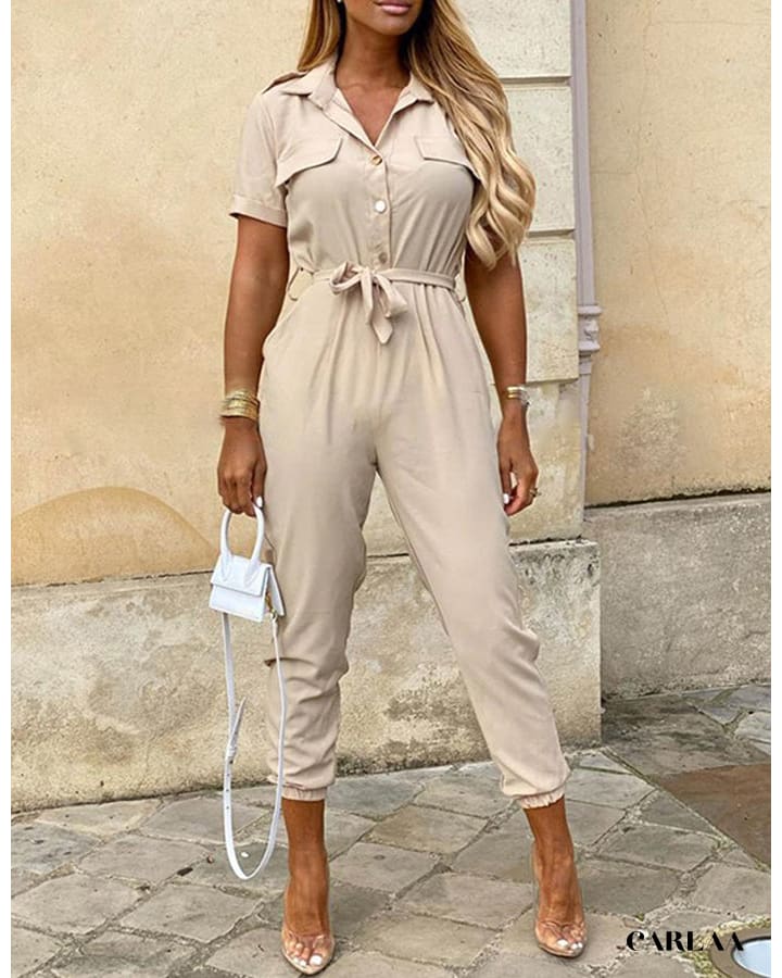 combinaison femme Chic - manches courtes 1