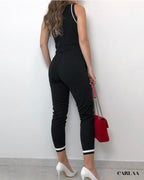 Combinaison Noire Femme Chic