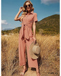 Combinaison-Pantalon-Été-Femme