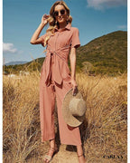 Combinaison-Pantalon-Été-Femme