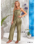 Combinaison Verte Camisole