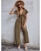 Combinaison verte olive - 1