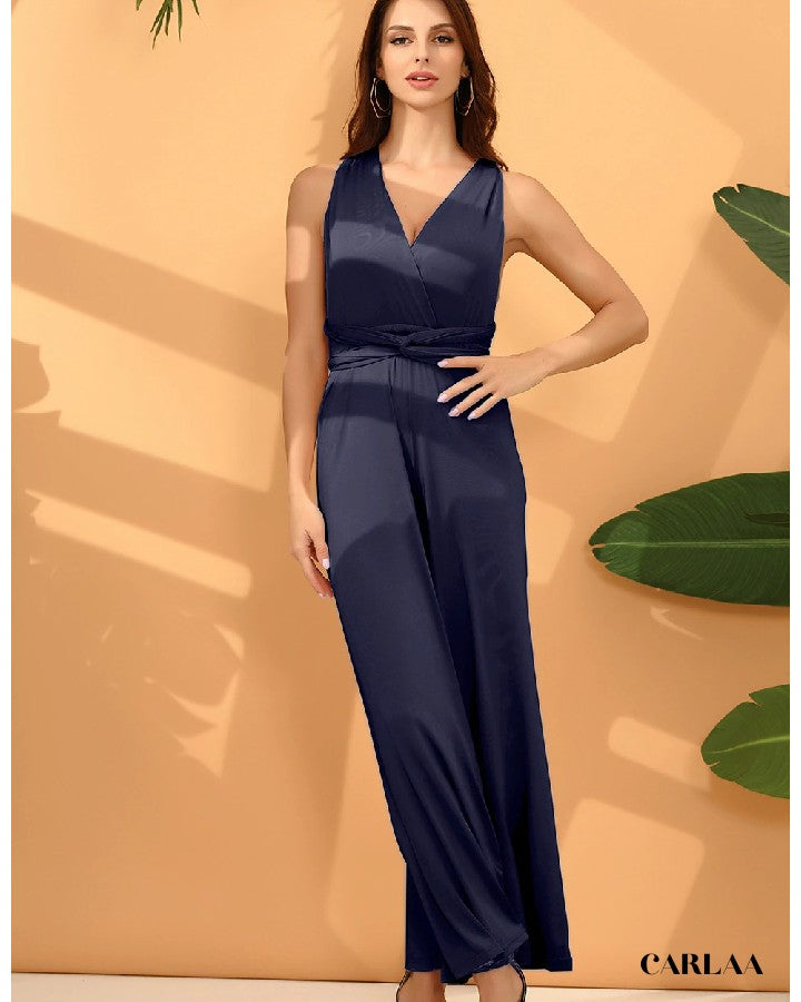Chic navy jumpsuit