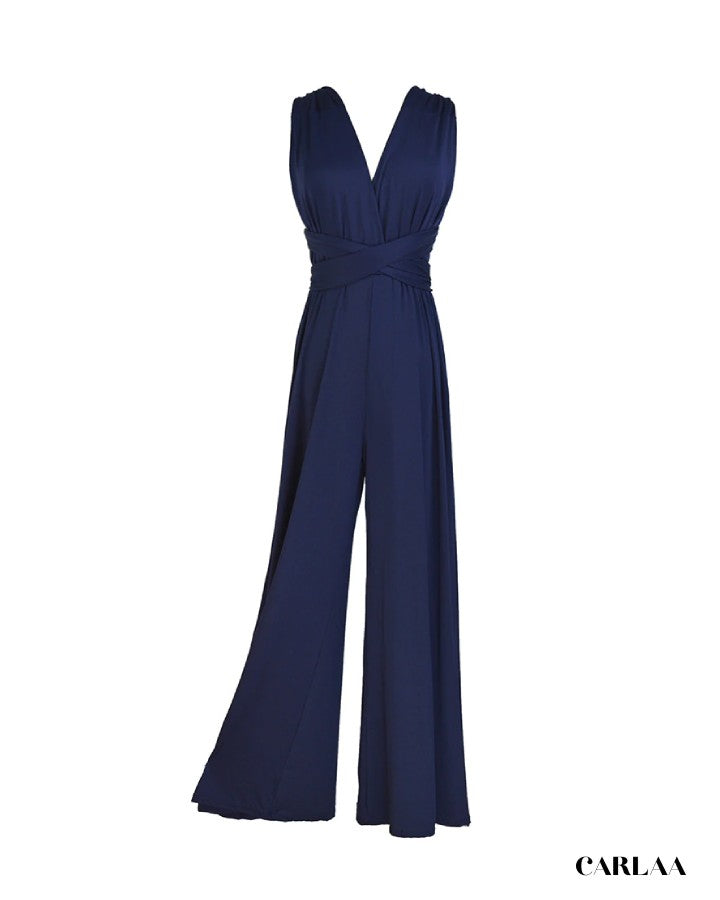 Chic navy jumpsuit