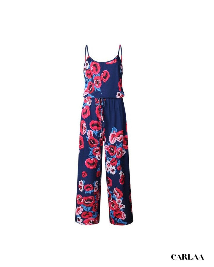 Chic Floral Jumpsuit