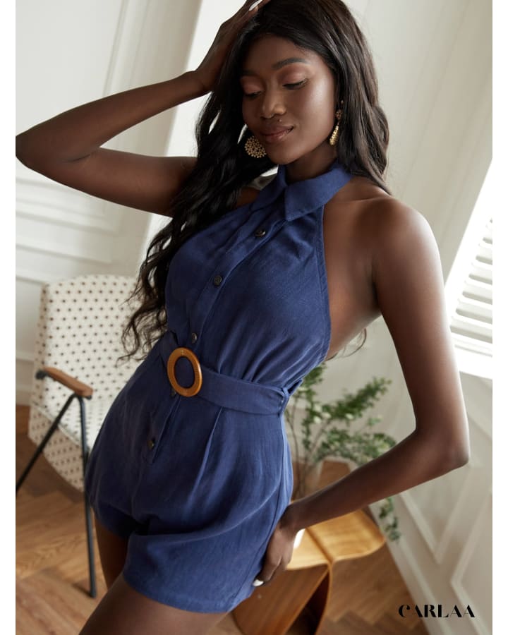 Combishort Bleu Chic