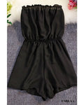 Combishort Noir bustier
