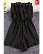 Combishort Noir bustier