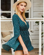 Combishort Femme Chic à Pois