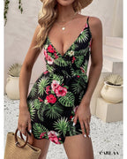 Tropical Wrap Romper