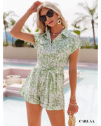 Combishort Verte Florale