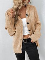 Cardigan pour dames avec bonnet
