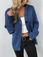 Cardigan pour dames avec bonnet