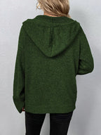 Cardigan pour dames avec bonnet