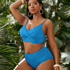 Simone — Maillot de bain taille haute noir