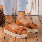 Chaussures à plateforme avec nœud - Chic&Shines