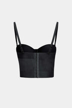Luxury Mesh Underwired Bustier - Fitted Sheer Top for Women, Ideal for Special Occasions