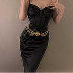 Love Gold Multilayer Waist Chain