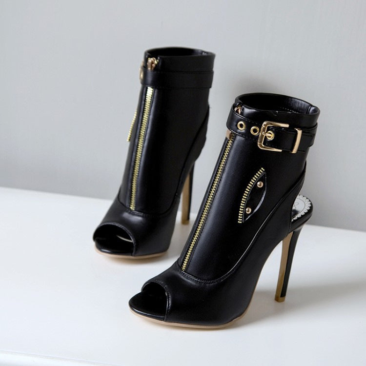 Talons hauts en simili cuir - Chic&Shines