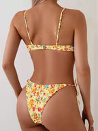 Sylvia — Bikini deux-pièces à motif floral