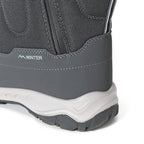 Bottes d'hiver pour femmes avec fermeture éclair latérale - Bottes de neige imperméables, antidérapantes et durables avec doublure chaude