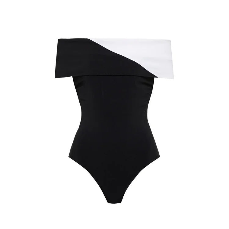 Prune — Maillot une pièce à découpes noir
