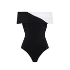 Prune — Maillot une pièce à découpes noir