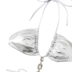 Cleopatra — Two-piece silver bikini