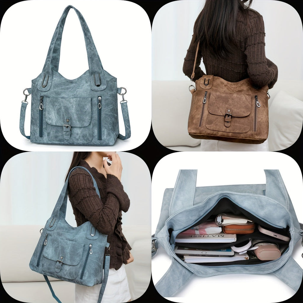 Sac à bandoulière Vintage Chic - Pratique et élégant