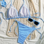 Angélique — Bikini deux-pièces bleu