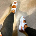 Sandale velcro à semelle épaisse - Chic&Shines