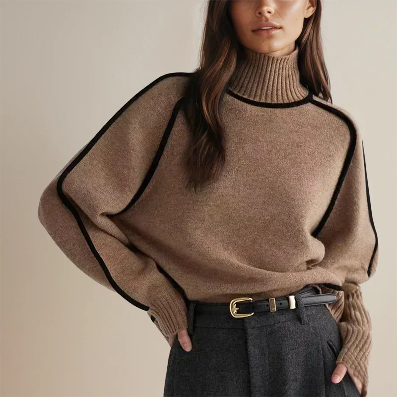 Dorine - Elegant oversized winter jumper