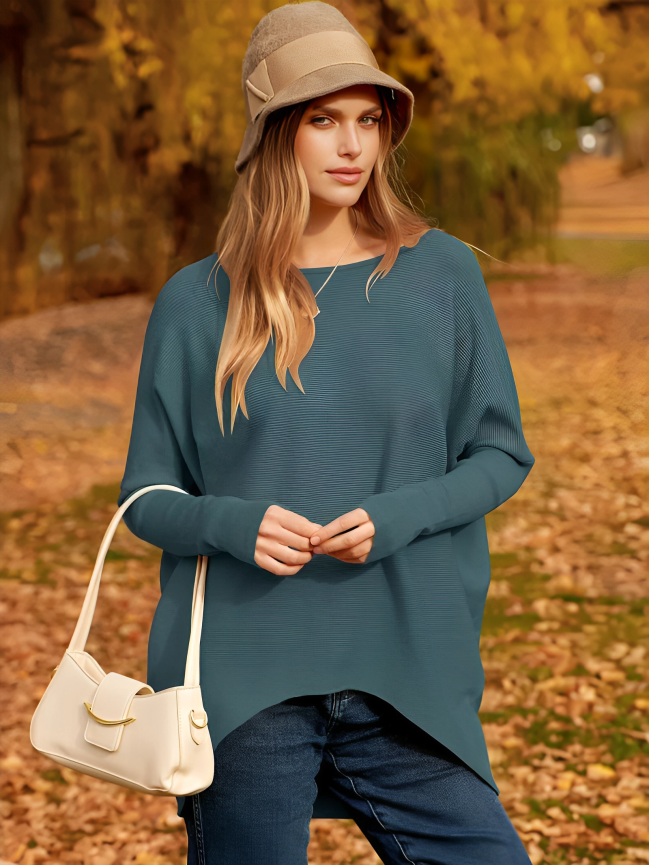 Eline | Pull oversize en maille élégant pour l'automne