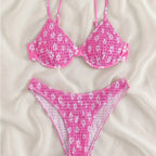 Rebecca — Maillot une pièce à armatures à motif floral