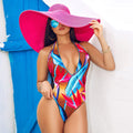 Maillot de bain une pièces col licou - Chic&Shines