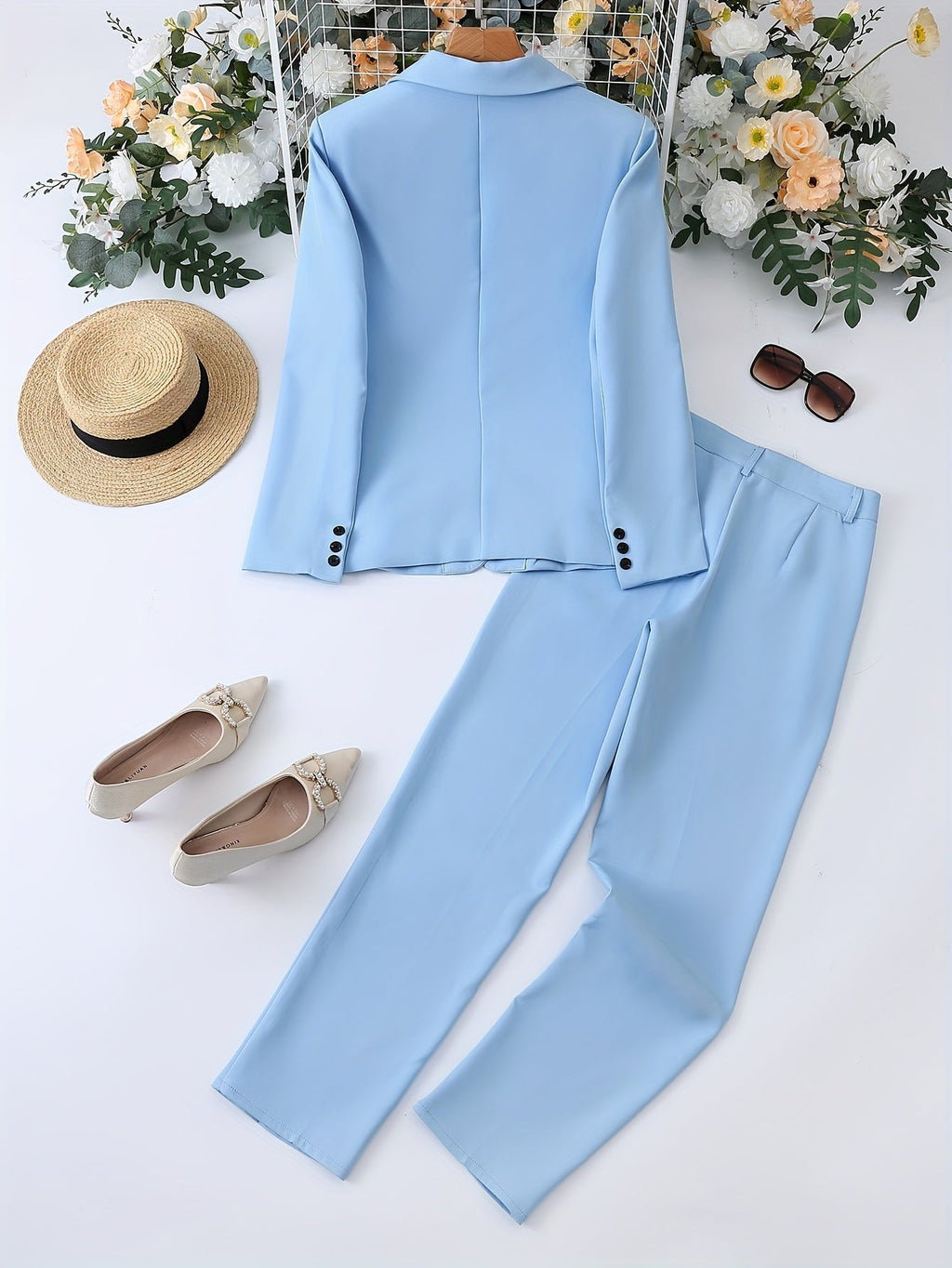 Blazer classique pour femme avec col à revers - Intemporel et élégant - Pour toutes les saisons
