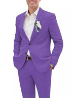 Costume de loisir slim en lin hommes