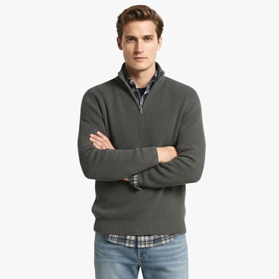 Maddox | Pull en cachemire style business décontracté pour hommes